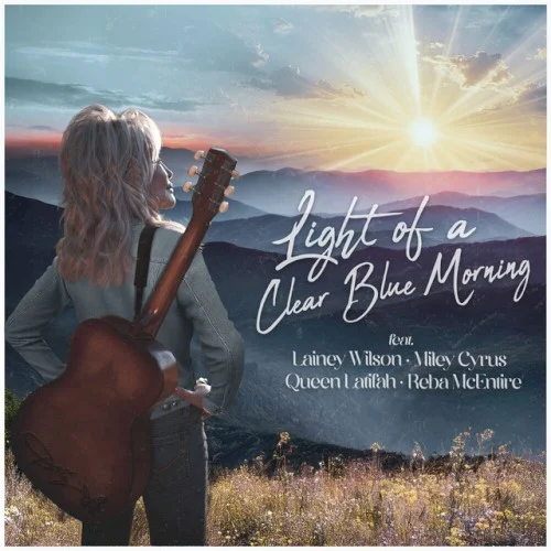 Dolly Parton: Light of a Clear Blue Morning single cover