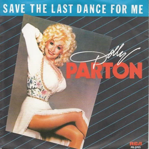 Dolly Parton: Save the Last Dance for Me / Elusive Butterfly single cover
