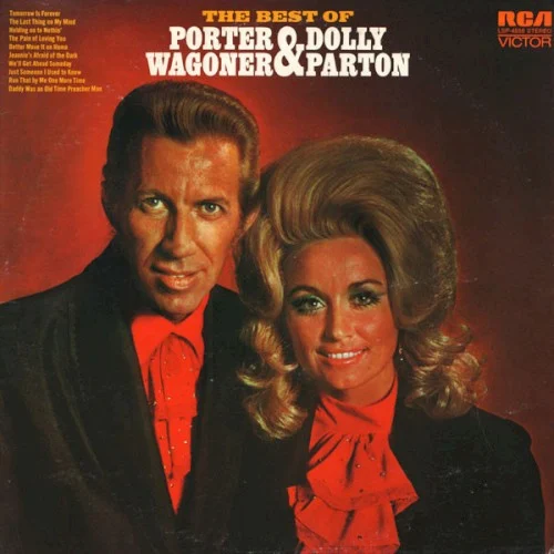 Dolly Parton: The Best Of Porter Wagoner & Dolly Parton compilation album cover