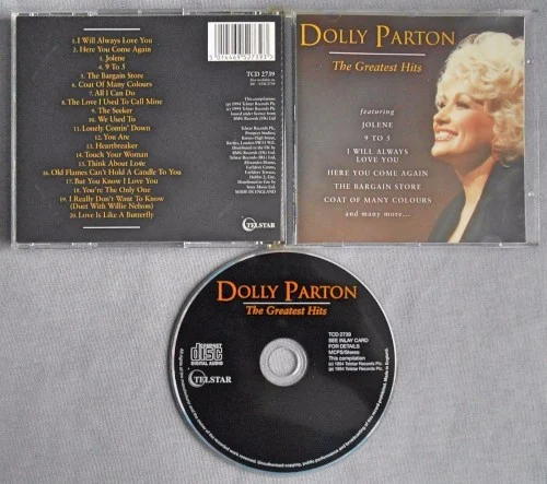 Dolly Parton: The Greatest Hits compilation album cover