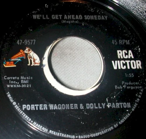 Dolly Parton: We’ll Get Ahead Someday / Jeannie’s Afraid of the Dark single cover