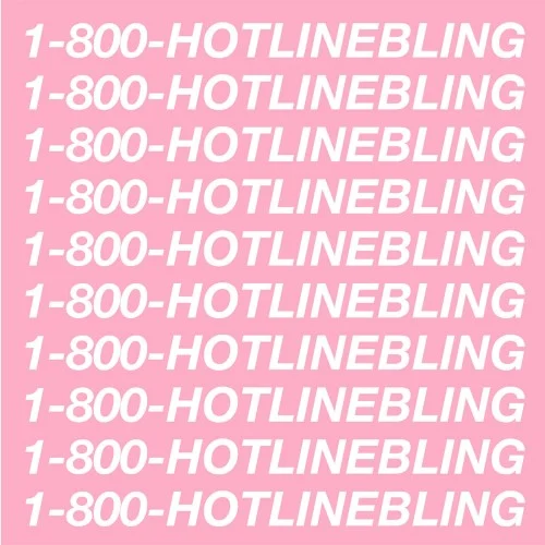 Drake: Hotline Bling single cover