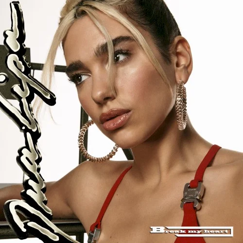 Break My Heart single cover by Dua Lipa, released March 25, 2020 on Warner Records, URBAN