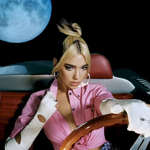 Future Nostalgia album cover by Dua Lipa, released March 21, 2020 on URBAN, Warner Records, Universal Music Group