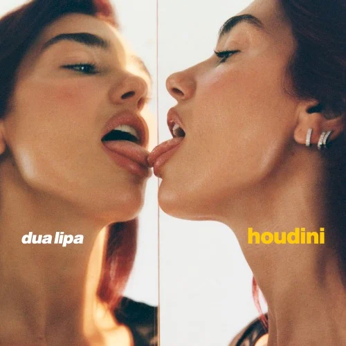 Houdini single cover by Dua Lipa, released November 9, 2023 on Warner Records, URBAN