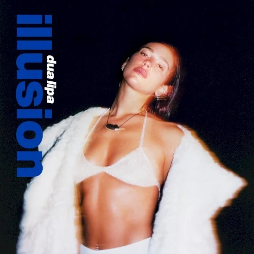 Illusion single cover by Dua Lipa, released April 11, 2024 on Warner Records, URBAN, Warner Music UK