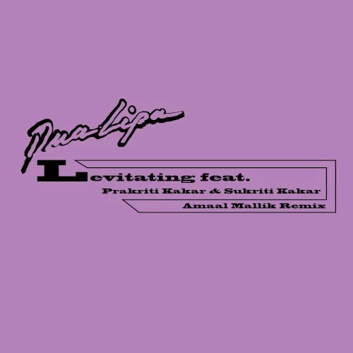 Levitating (Amaal Mallik remix) remix album cover by Dua Lipa, released March 26, 2021 on Warner Records, URBAN