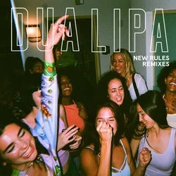 New Rules single cover by Dua Lipa, released May 5, 2017 on Warner Bros. Records, Vertigo, Warner Music