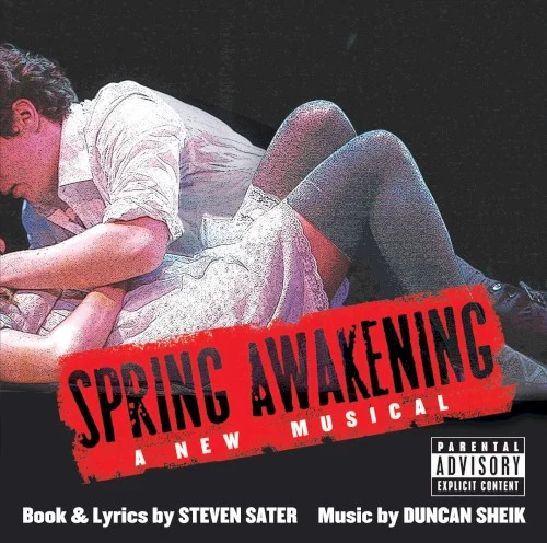 iTunes Live from SoHo: Spring Awakening live album cover by Duncan Sheik, released 2008 on Decca Broadway