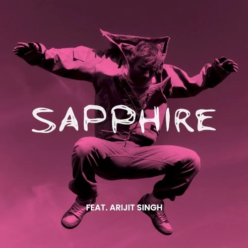 Sapphire remix album cover by Ed Sheeran, released July 24, 2025 on Atlantic, Gingerbread Man Records