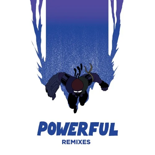 Powerful (remixes) remix album cover by Ellie Goulding, released September 11, 2015 on Interscope Records, Mad Decent