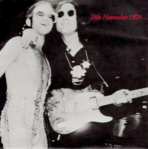 28th November 1974... single cover by Elton John, released March 13, 1981 on DJM Records