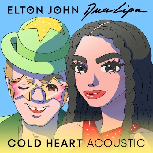 Cold Heart (acoustic) remix album cover by Elton John, released October 12, 2021 on EMI