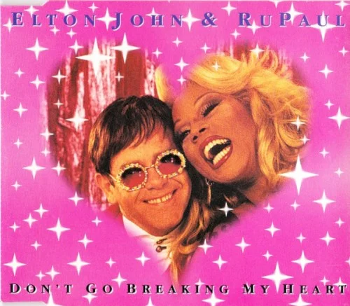 Don’t Go Breaking My Heart single cover by Elton John, released June 25, 1976