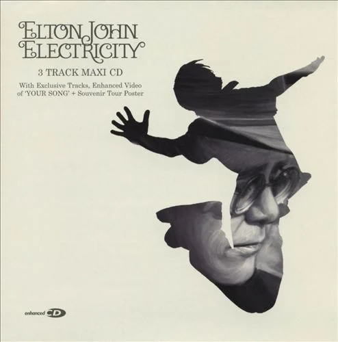 Electricity single cover by Elton John, released July 11, 2005 on Mercury Records, The Rocket Record Company