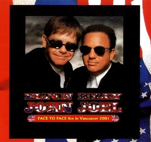 Face to Face Live in Vancouver 2001 live album cover by Elton John, released 2001