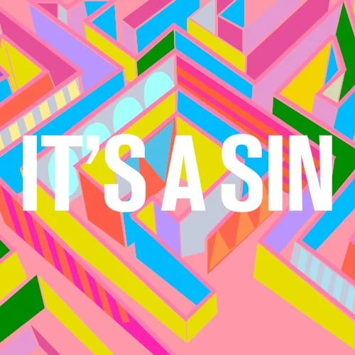 It’s a sin single cover by Elton John, released May 11, 2021 on EMI