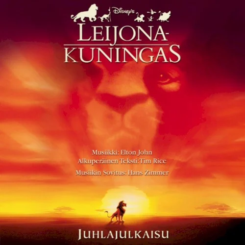 Leijonakuningas soundtrack cover by Elton John, released 2013 on Walt Disney Records