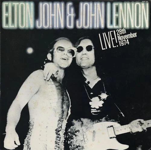 Live! 28th November 1974 live album cover by Elton John, released 1981 on DJM Records