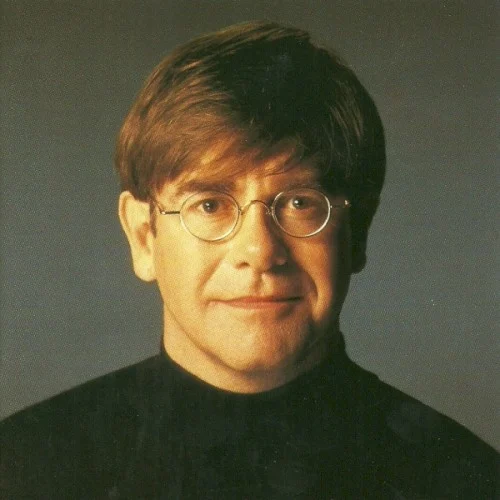 Made in England album cover by Elton John, released March 6, 1995 on The Rocket Record Company, EMI, Mercury Records