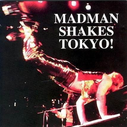 Madman Shakes Tokyo! live album cover by Elton John, released 1998