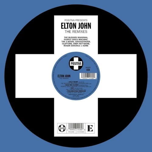 Positiva Presents: Elton John - The Remixes remix album cover by Elton John, released April 18, 2026