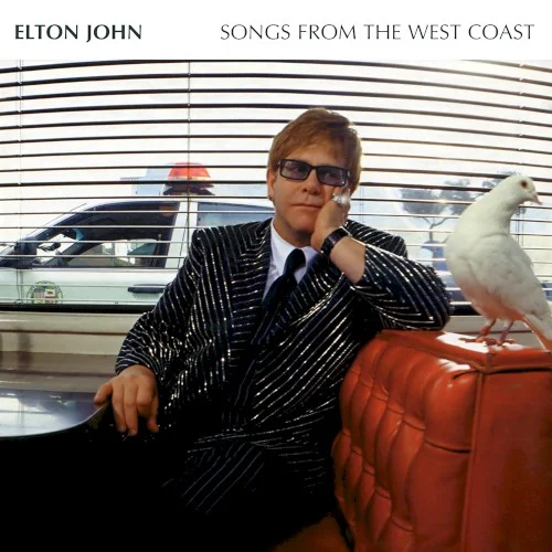 Songs From the West Coast album cover by Elton John, released October 2, 2001 on Mercury Records, The Rocket Record Company, EMI