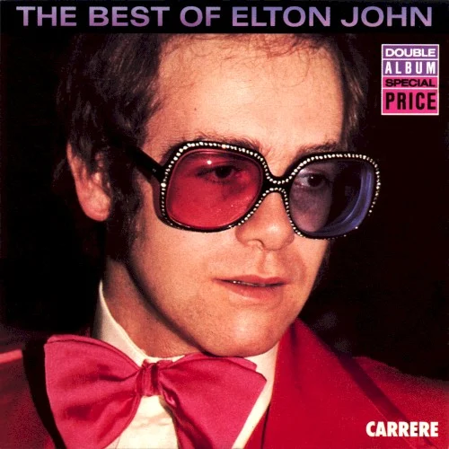 The Best of Elton John compilation album cover by Elton John on Carrère