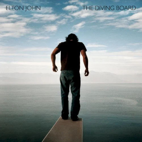 The Diving Board album cover by Elton John, released September 13, 2013 on Capitol Records, Mercury Records, Virgin EMI Records