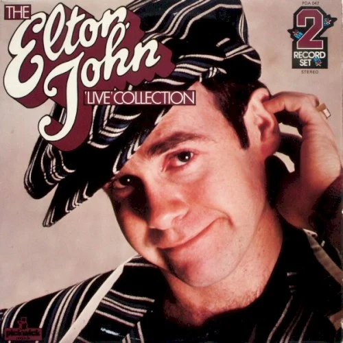 The Elton John 'Live' Collection live album cover by Elton John, released 1979 on Pickwick Records