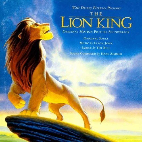 The Lion King: Original Motion Picture Soundtrack soundtrack cover by Elton John, released May 31, 1994 on Walt Disney Records, Universal, Mercury Records
