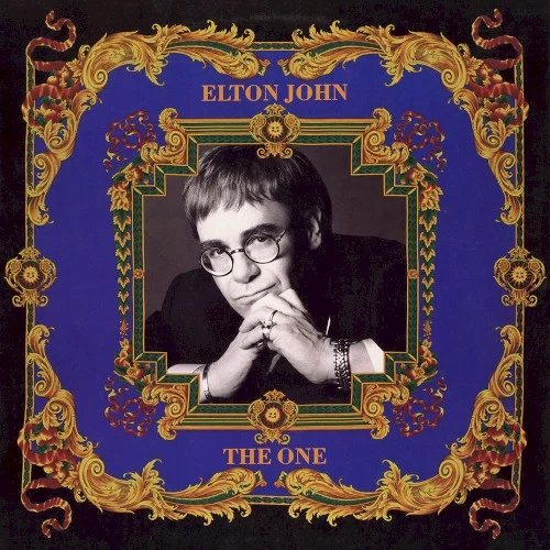 The One album cover by Elton John, released February 22, 1992 on Phonogram, The Rocket Record Company, MCA Records