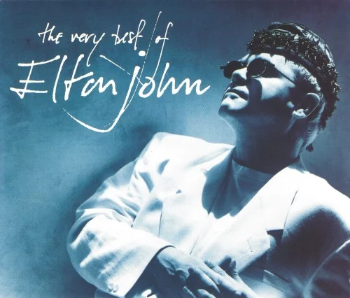 The Very Best of Elton John compilation album cover by Elton John, released October 29, 1990 on The Rocket Record Company, Universal