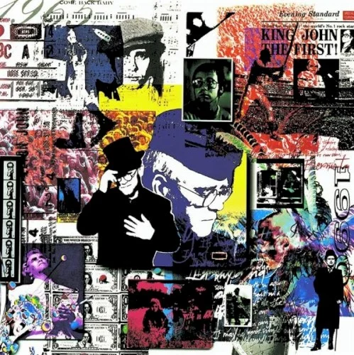 To Be Continued… compilation album cover by Elton John, released 1990 on MCA Records, The Rocket Record Company, EMI