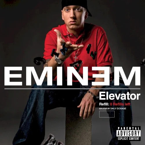 Elevator single cover by Eminem, released December 15, 2009 on Aftermath Entertainment