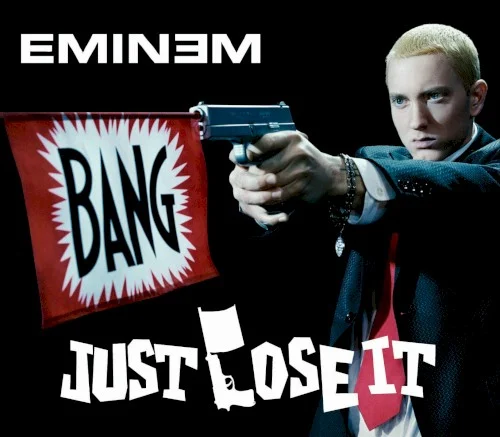 Just Lose It single cover by Eminem, released September 28, 2004 on Aftermath Entertainment, Interscope Records, Shady Records