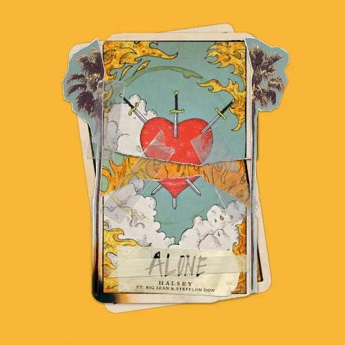 Alone remix album cover by Halsey, released March 15, 2018 on Astralwerks
