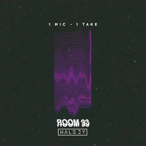 Room 93: 1 Mic 1 Take live album cover by Halsey, released March 17, 2015 on Astralwerks