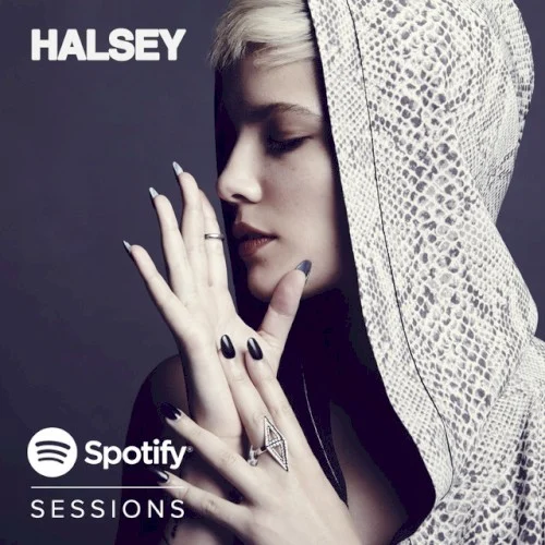Spotify Sessions live album cover by Halsey, released November 20, 2015 on Astralwerks