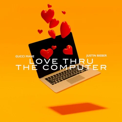 Justin Bieber: Love Thru the Computer single cover