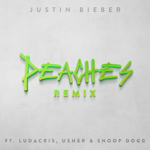 Justin Bieber: Peaches (remix) remix album cover