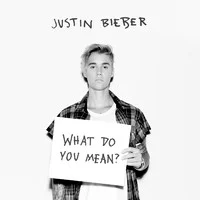 Justin Bieber: What Do You Mean? single cover