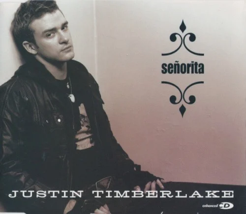 Señorita single cover by Justin Timberlake, released September 1, 2003 on Jive, BMG, Zomba