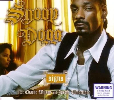 Signs single cover by Justin Timberlake, released April 18, 2005 on Geffen, Doggy Style Records, Star Trak
