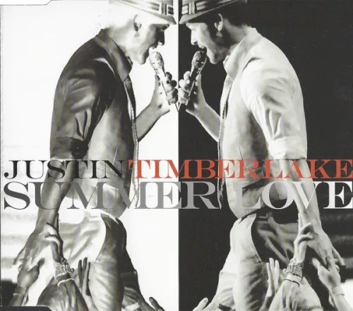 Summer Love single cover by Justin Timberlake, released November 26, 2006 on Jive, Sony BMG Music Entertainment, Zomba Label Group