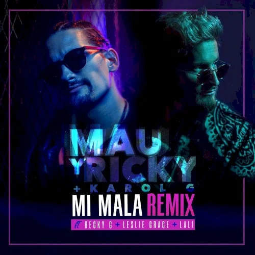 Mi mala (remix) remix album cover by KAROL G, released February 9, 2018 on Sony Music | Latin