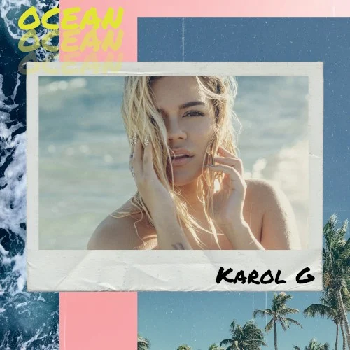 OCEAN album cover by KAROL G, released May 3, 2019 on Universal Music Group, Universal Music Latino