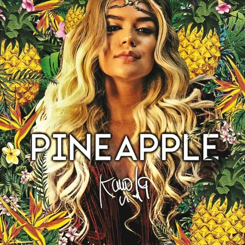 Pineapple single cover by KAROL G, released March 2, 2018 on Universal Music Latino