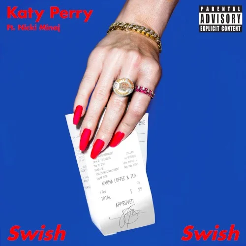 Katy Perry: Swish Swish single cover