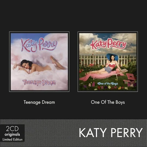 Katy Perry: Teenage Dream / One of the Boys compilation album cover